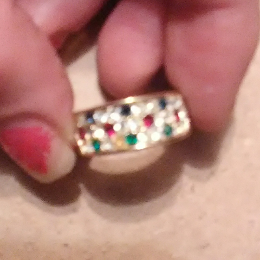 Fine GOLD PLATED ring - Picture 2 of 2